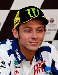 Valentino Rossi Rio Ferdinand Santiago