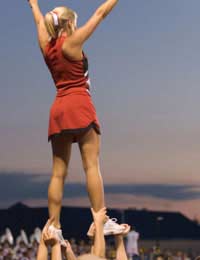 Cheerleaders Choreography Treatment Room